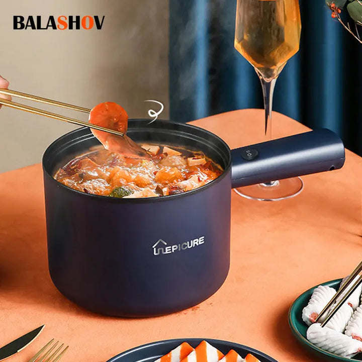 Portable Mini Electric Cooker – Hot Pot & Steamer for Home, Travel & Dorms TrendoraXentrix