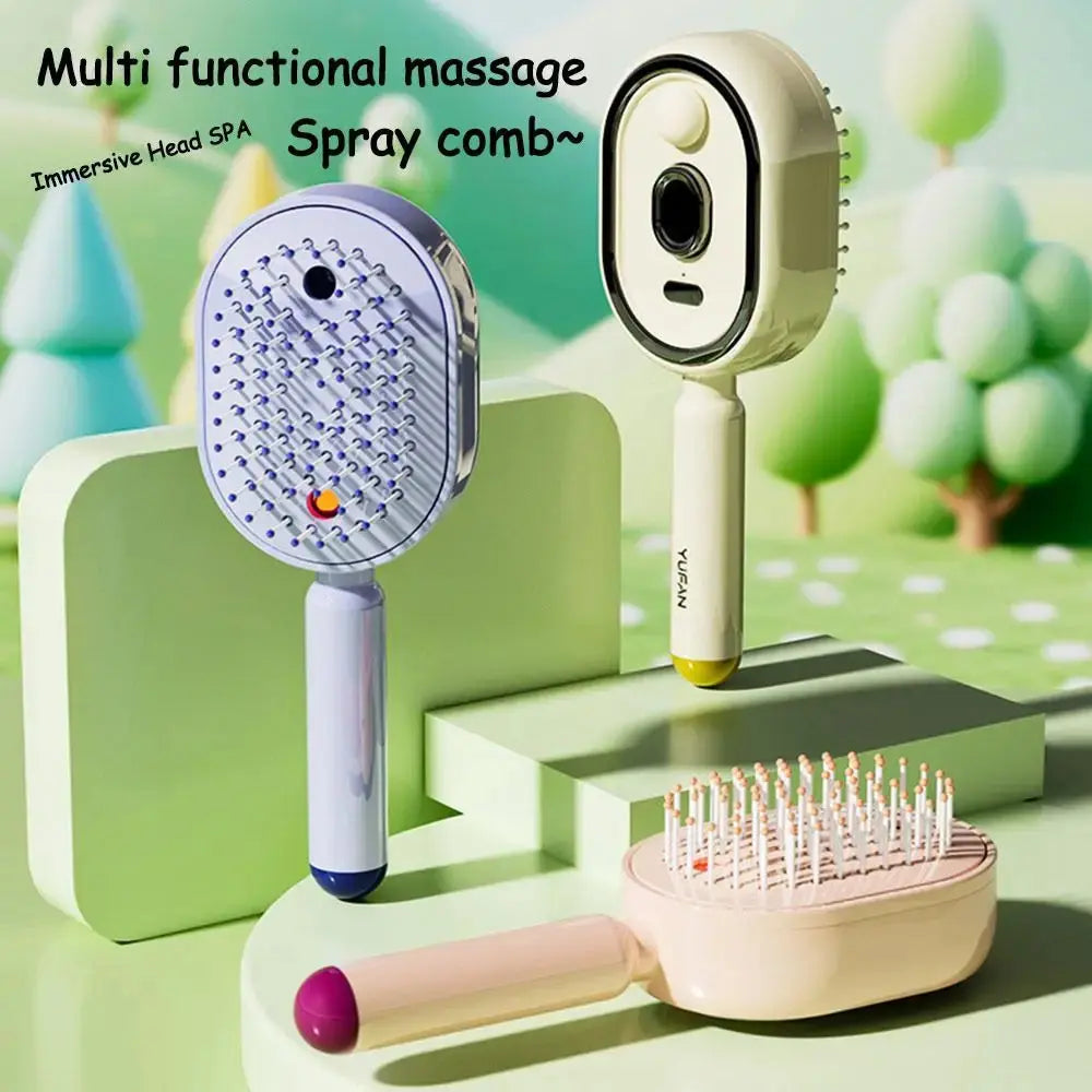 Durable Electric Hair Care Spray Massage Comb TrendoraXentrix