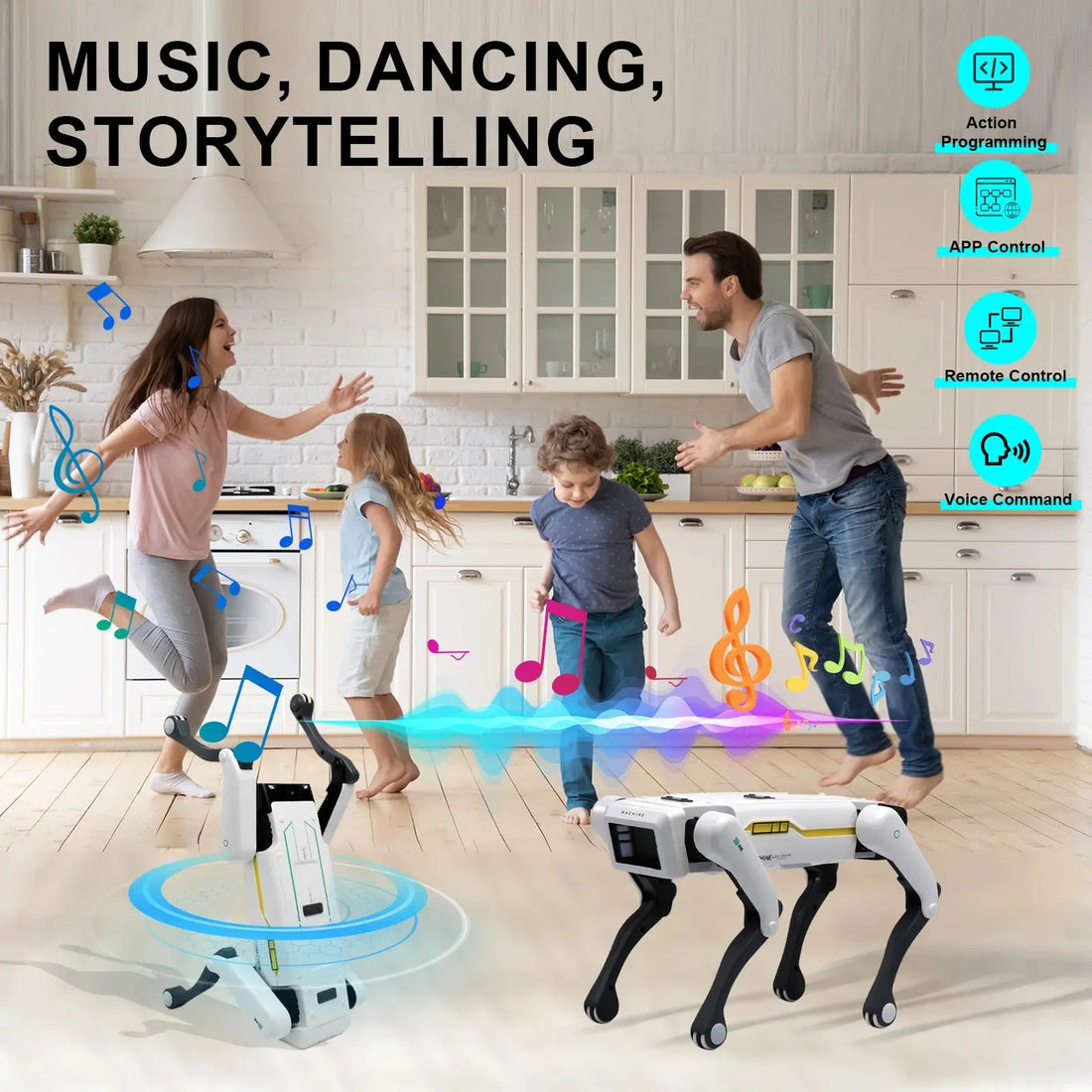 Interactive Robot Dog Toy TrendoraXentrix