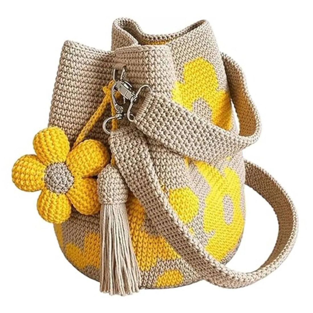 Crochet Flower Bag TrendoraXentrix