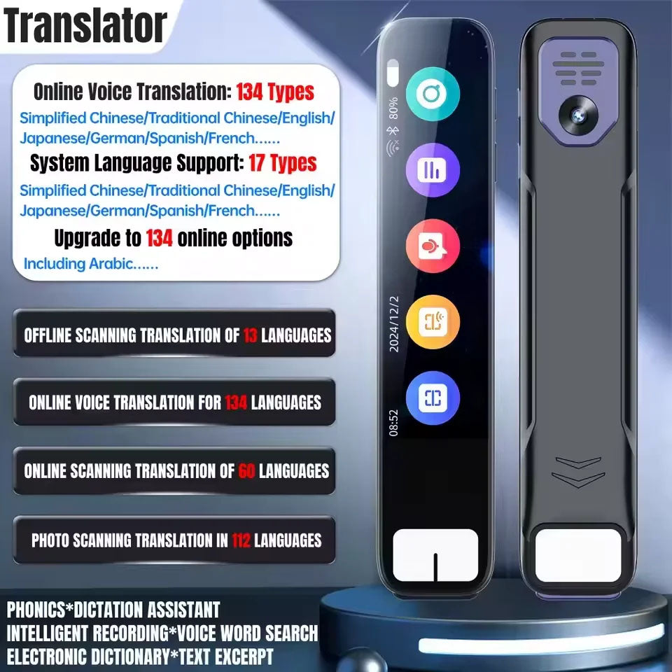 AI Smart Translation Pen Scanner TrendoraXentrix