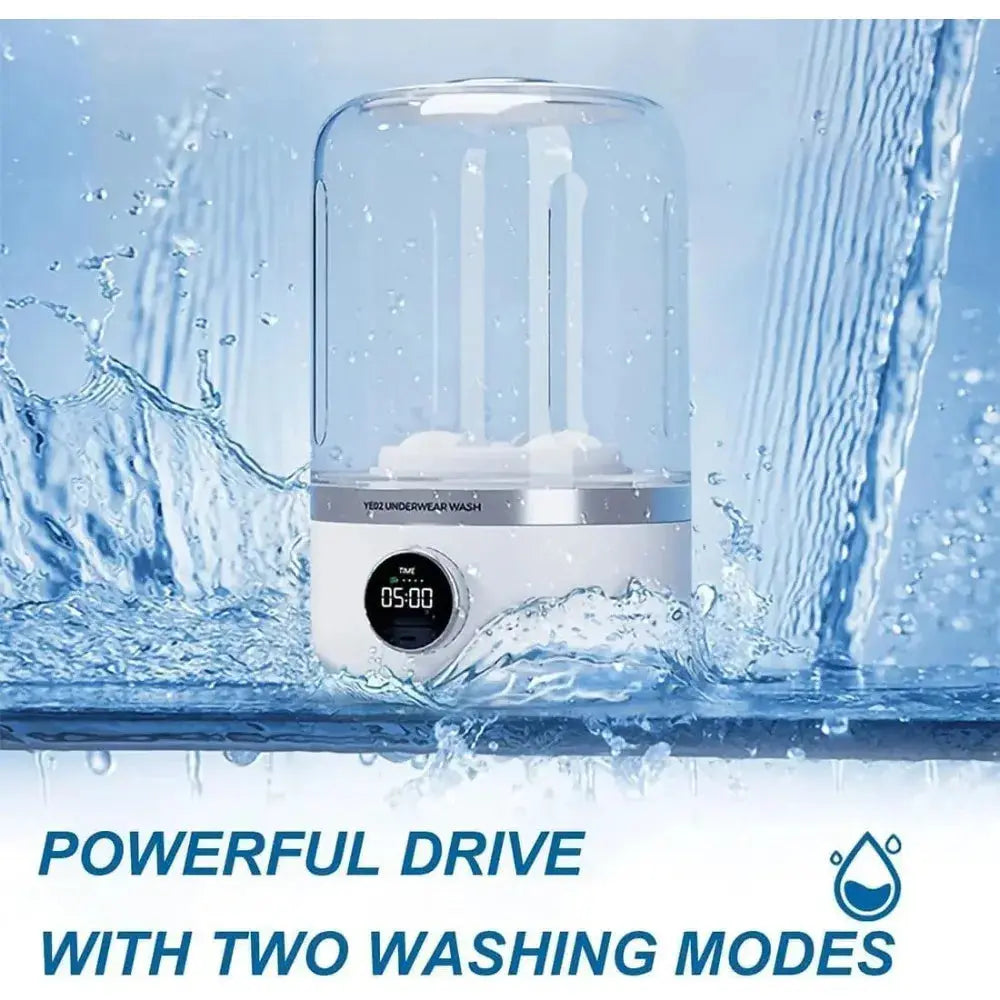 Compact Portable Washing Machine for Travel & Small Loads TrendoraXentrix