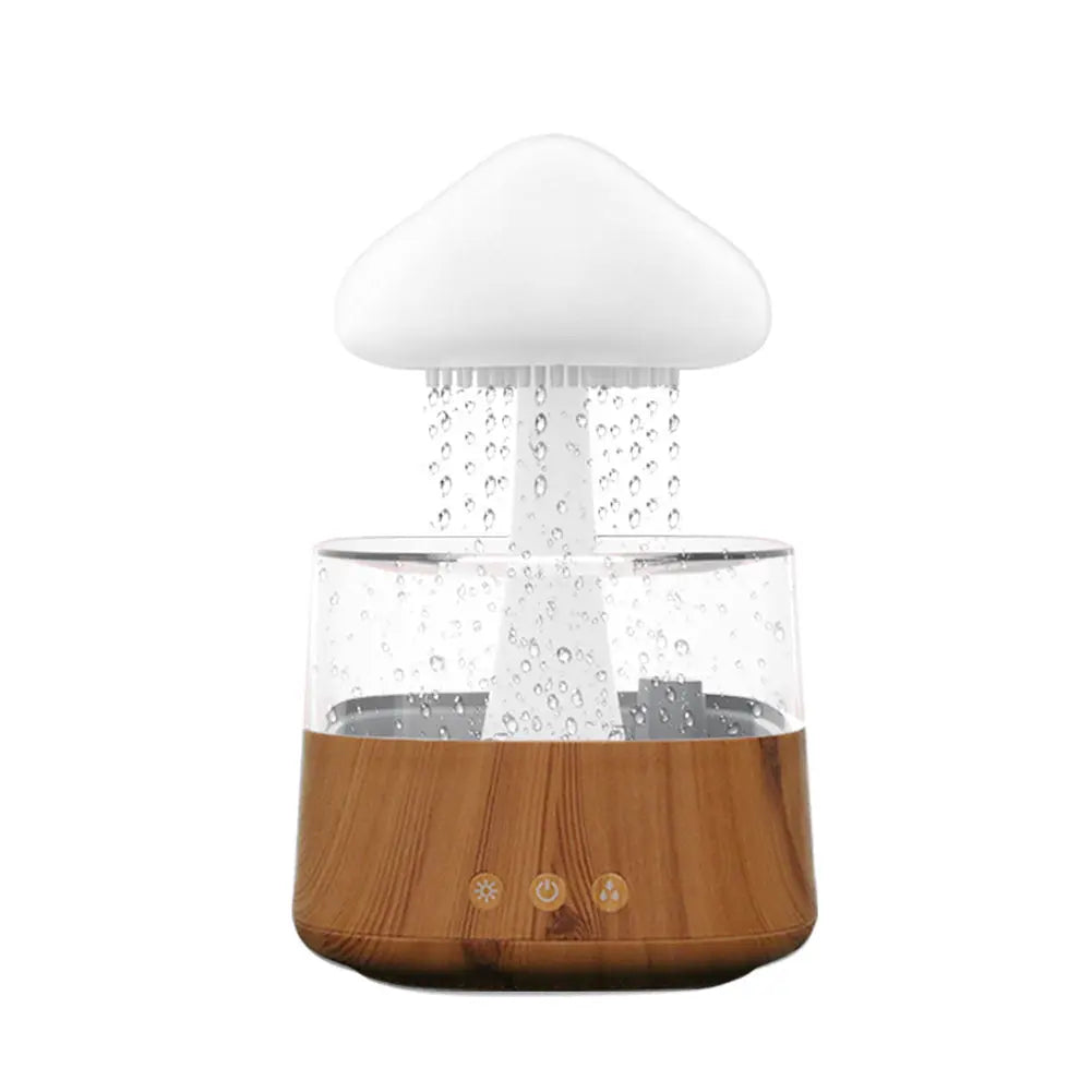 Mushroom Rain Air Humidifier with LED Mood Light & Rainfall Effect TrendoraXentrix