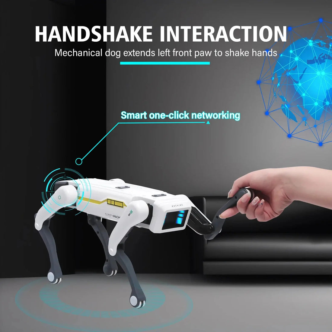 Interactive Robot Dog Toy TrendoraXentrix