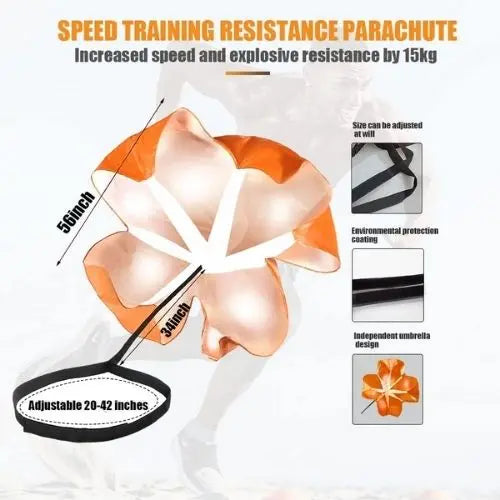 Speed Training Resistance Parachute TrendoraXentrix