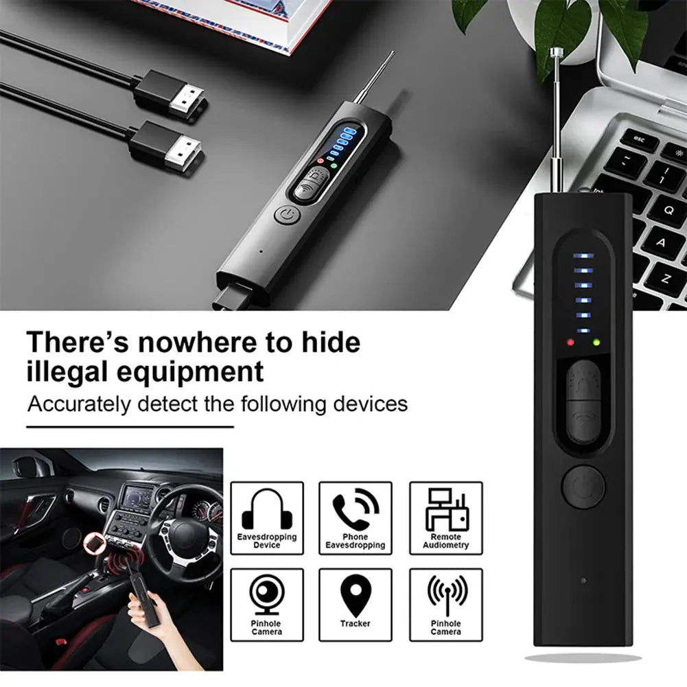 Portable Hidden Camera Detector for Travel & Hotel Safety TrendoraXentrix
