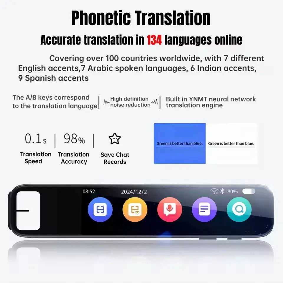 AI Smart Translation Pen Scanner TrendoraXentrix