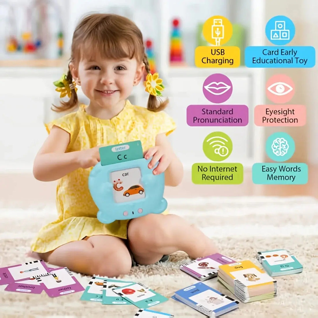 Talking Flash Cards for Kids TrendoraXentrix