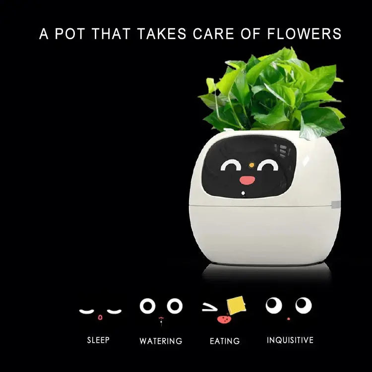 Smart Interactive Flower Pot with Plant Monitoring TrendoraXentrix