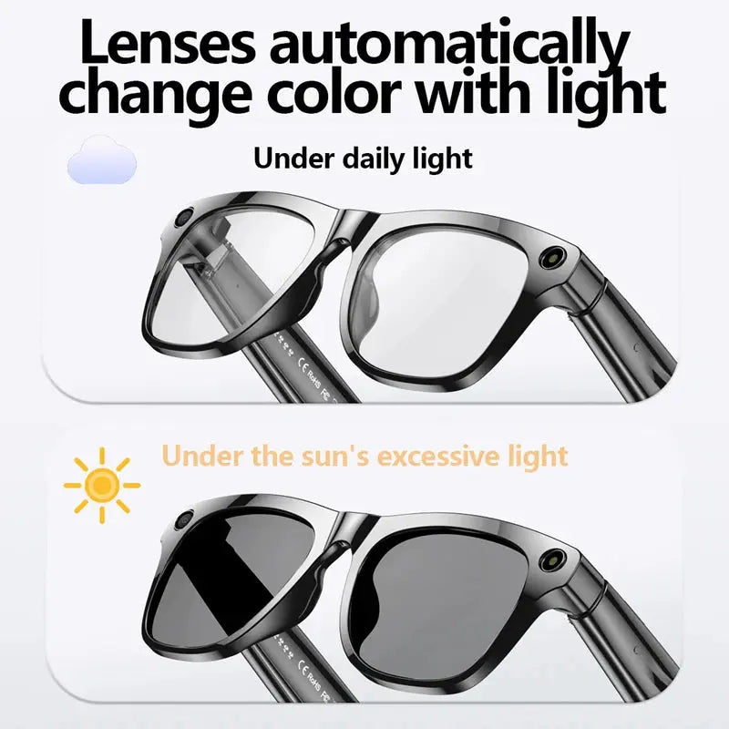 AI Smart Camera Glasses with Bluetooth & Voice Translation TrendoraXentrix
