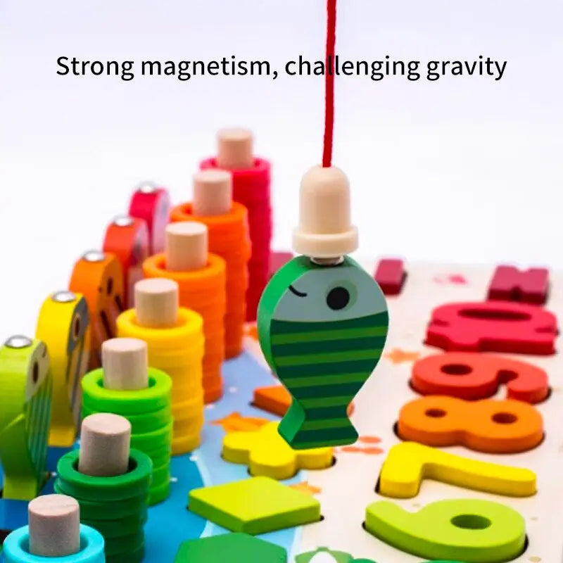 Children Magnetic Fishing Block Toy TrendoraXentrix