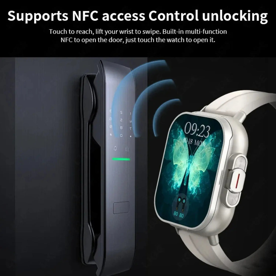 2-in-1 Smartwatch with Wireless Earbuds TrendoraXentrix