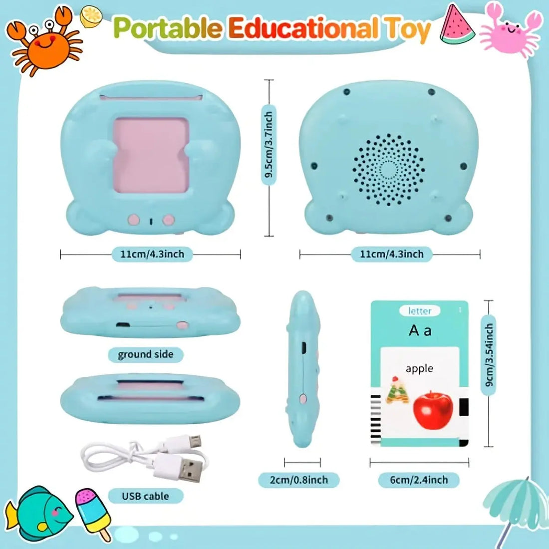 Talking Flash Cards for Kids TrendoraXentrix