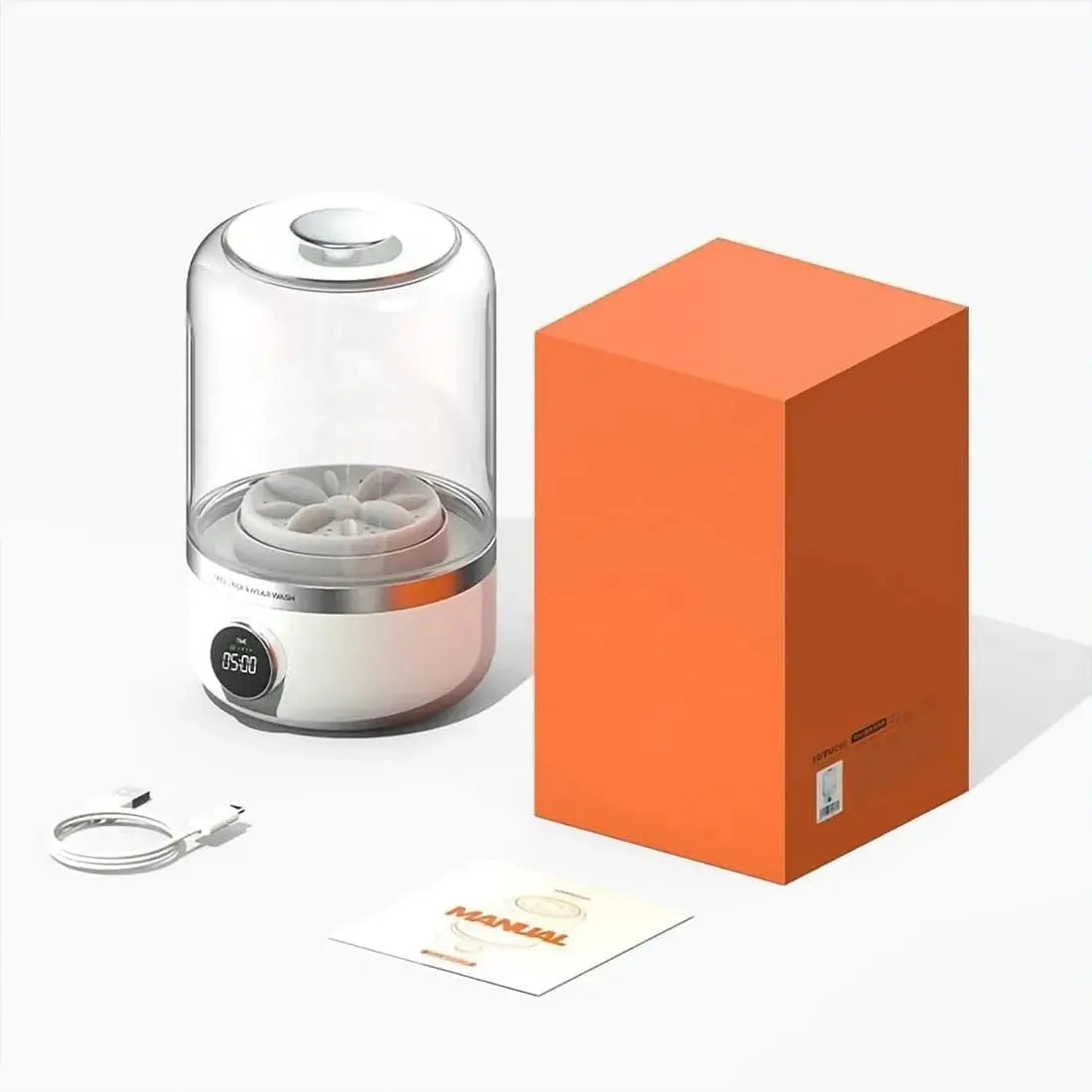 Compact Portable Washing Machine for Travel & Small Loads TrendoraXentrix