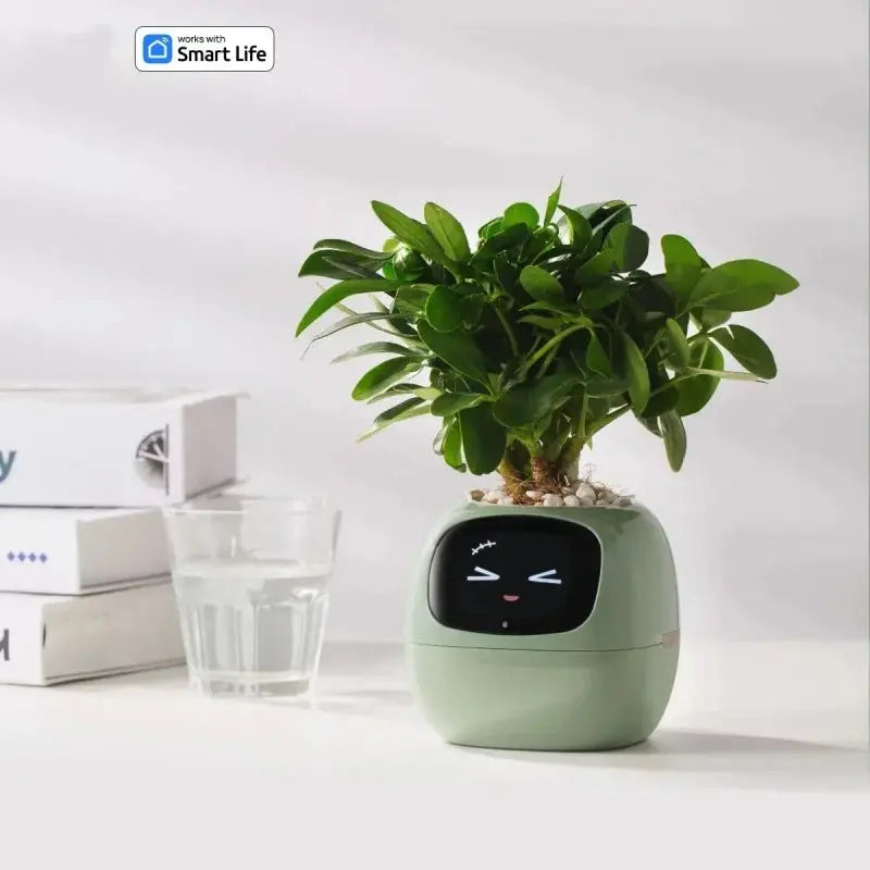 Smart Interactive Flower Pot with Plant Monitoring TrendoraXentrix